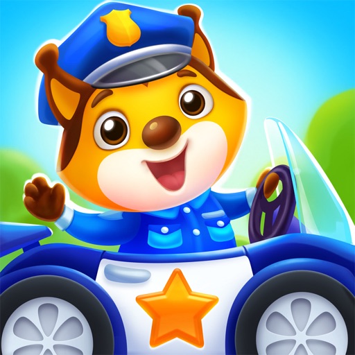 Kids Car Games Police Car Fun